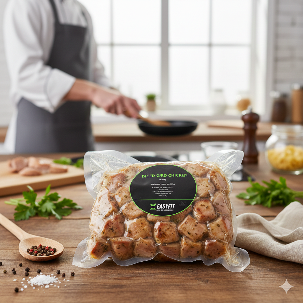 Hähnchen gewürfelt 600g